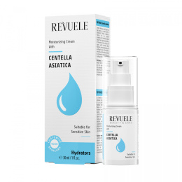 Krem do twarzy z wąkrotką azjatycką / Revuele Hydrators Centella Asiatica (30 ml)