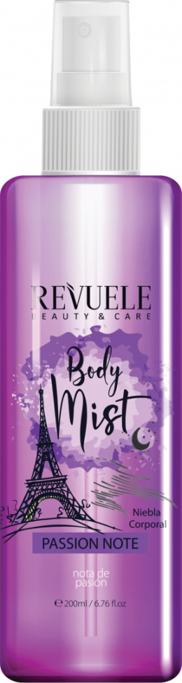 Revuele Mgiełka do ciała Passion Note Body Mist 200 ml