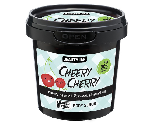 Beauty Jar Peeling do ciała Cheery Cherry Body Scrub 200 g