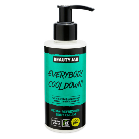 Beauty Jar Everybody, Cool Down! Ultra-Refreshing Body Cream (150 ml)