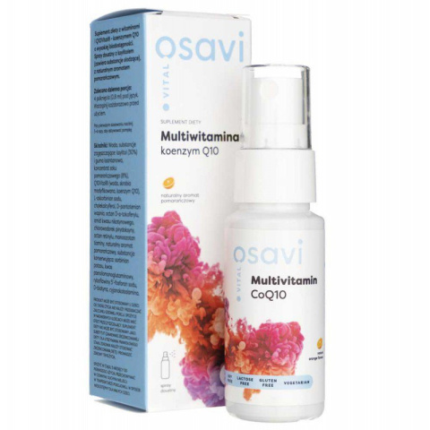Osavi Multiwitamina z Koenzymem Q10 Spray (Pomarańcza) (25 ml)