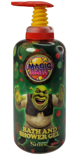 Magic Bath Żel pod prysznic i szampon 2w1 dla dzieci 3+ Shrek 1000 ml