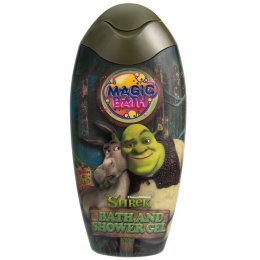 Żel pod prysznic i szampon 2w1dla dzieci 3+ Shrek Magic Bath (200 ml)