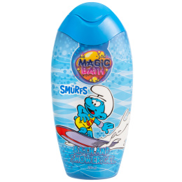Żel pod prysznic i szampon 2w1 dla dzieci 3+ Smurfs Magic Bath (200 ml)