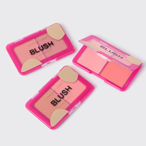 VIVIENNE SABO Naturel Blush Duo No.01 Light Pink (6g)