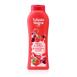 Żel do kąpieli Truskawka i Wiśnia Tulipan Negro (650 ml)