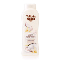 Delikatny kokosowy żel pod prysznic Tulipan Negro Coco Pure White Shower Gel (650 ml)