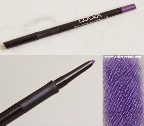 LOOkX Exclusive eyeliner No. 15 Purple pearl
