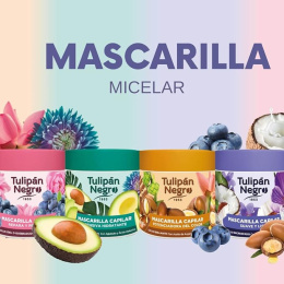 Tulipan Negro Intensywnie nawilżająca maseczka micelarna 400 ml