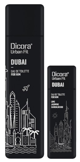 Dicora Urban Fit Zestaw podarunkowy woda toaletowa Dubai dla niego 100ml+30ml