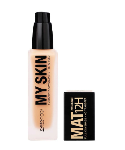 BELLAOGGI Podkład matujący My Skin Mat 12H Neutral Rosy 02 30 ml