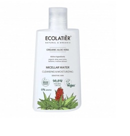 ECOLATIER Płyn micelarny Oczyszczająco-Nawilżający Organiczny Aloe Vera 250ml