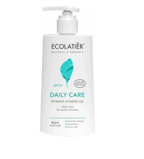 ECOLATIER Żel do higieny intymnej codziennej pielęgnacji 250ml