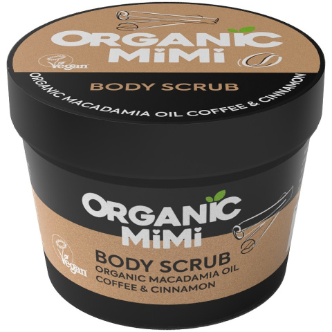 ORGANIC MiMi Peeling do Ciała Kawa i Cynamon 120g