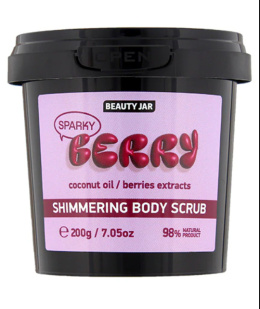 BEAUTY JAR Błyszczący peeling do ciała SPARKY BERRY, 200g