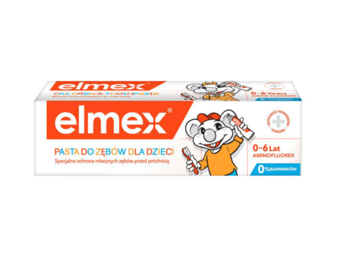 ELMEX Pasta do zębów dla dzieci 0-6 lat 50ml