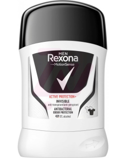 REXONA Men Active Protection+ Invisible Antyperspirant w sztyfcie dla mężczyzn 50 ml
