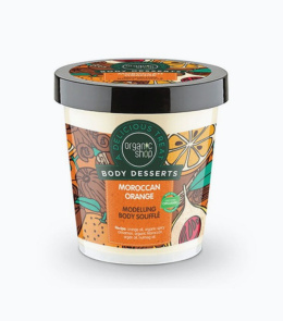 ORGANIC SHOP Modelujące souffle do ciała Marokańska Pomarańcza 450 ml