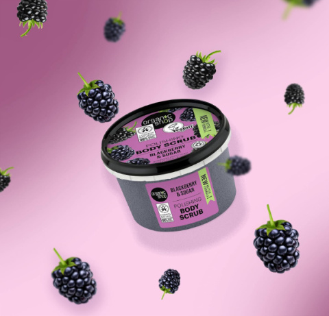 ORGANIC SHOP Peeling do ciała Blackberry 250 ml