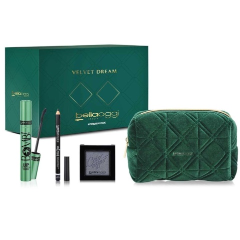BellaOggi Zestaw do makijażu Beautiful Today Cinema Look w etui, profesjonalny prezent